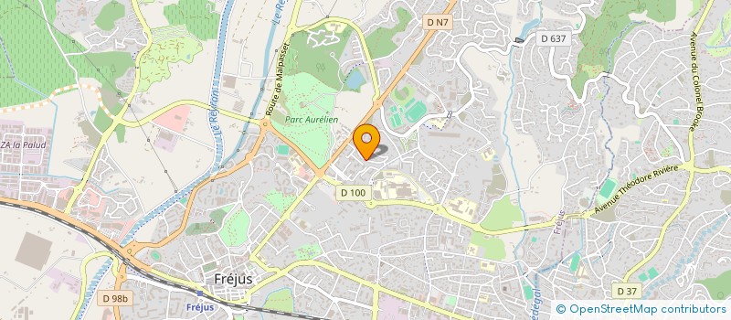 localisation de l'entreprise MONSIEUR AMAR REZAGUI à FREJUS