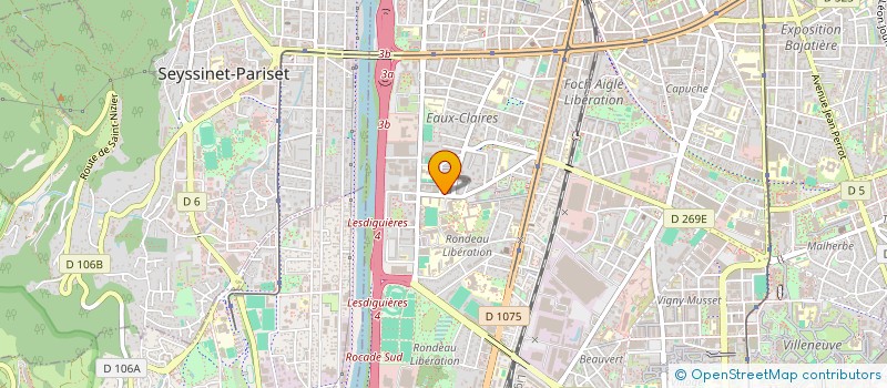 localisation de l'entreprise MONSIEUR AMAR RUIZ à GRENOBLE
