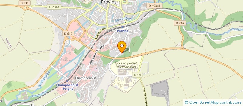 localisation de l'entreprise MONSIEUR AMAR SARI  PROVINS