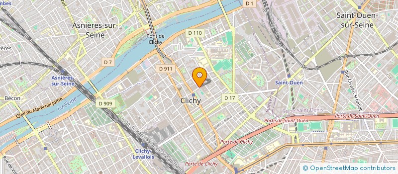 localisation de l'entreprise MONSIEUR AMAR SEGUENI à CLICHY
