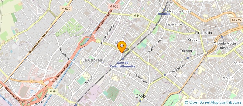 localisation de l'entreprise MONSIEUR AMAR SERMANI à CROIX