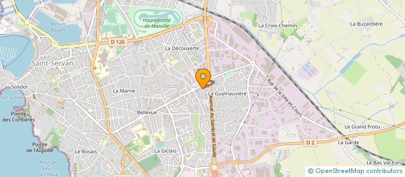 localisation de l'entreprise MONSIEUR AMAR SEYE  SAINT-MALO