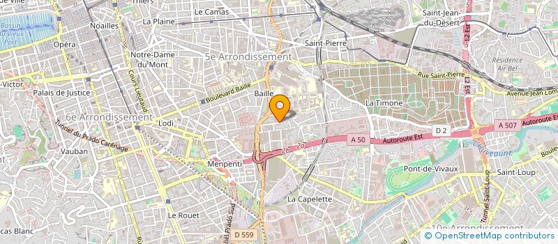 localisation de l'entreprise MONSIEUR AMAR SIDIKI à MARSEILLE