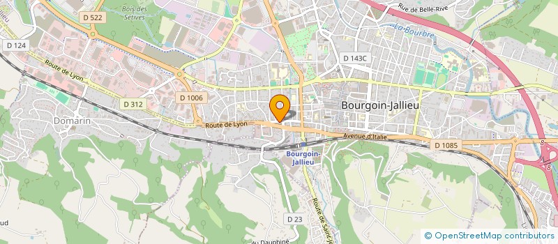 localisation de l'entreprise MONSIEUR AMAR TAFA  BOURGOIN-JALLIEU