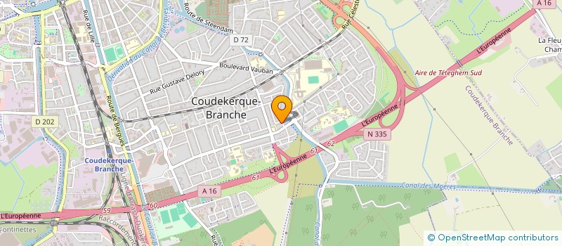 localisation de l'entreprise MONSIEUR AMAR TAKORABET  COUDEKERQUE-BRANCHE