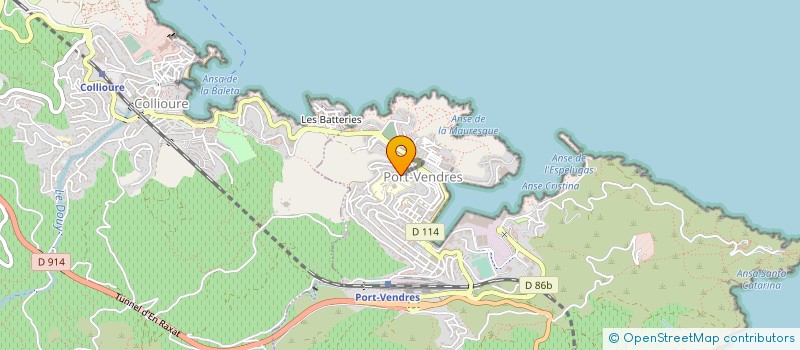 localisation de l'entreprise MONSIEUR AMAR TLEMSANI à PORT-VENDRES