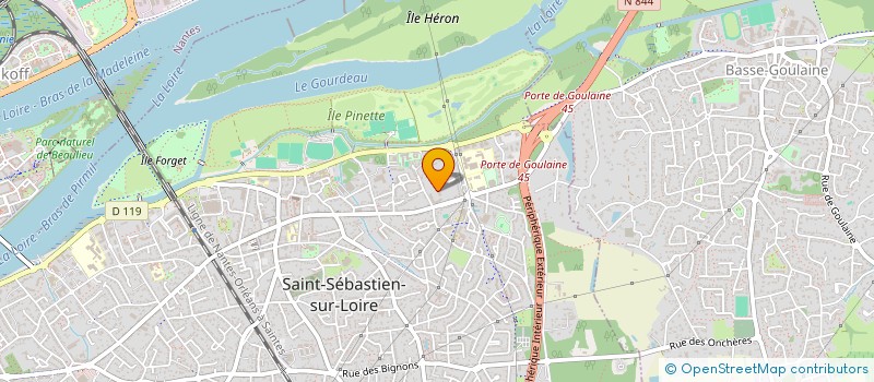 localisation de l'entreprise MONSIEUR AMAR TSIMOUL  SAINT-SEBASTIEN-SUR-LOIRE