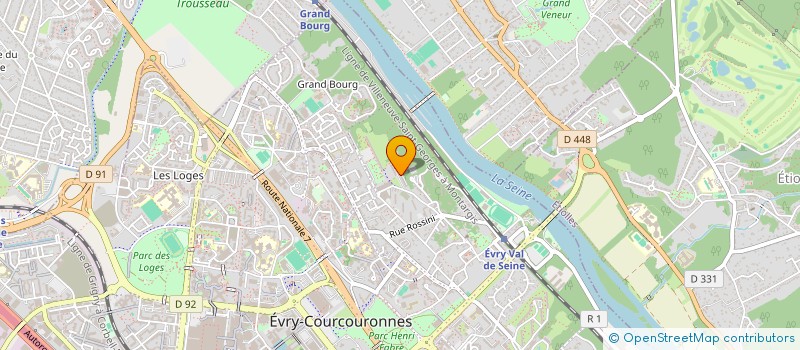 localisation de l'entreprise MONSIEUR AMAR YAHIAOUI à EVRY-COURCOURONNES