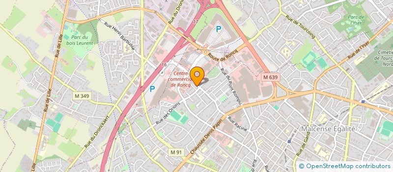 localisation de l'entreprise MONSIEUR AMAR YAHIAOUI  TOURCOING