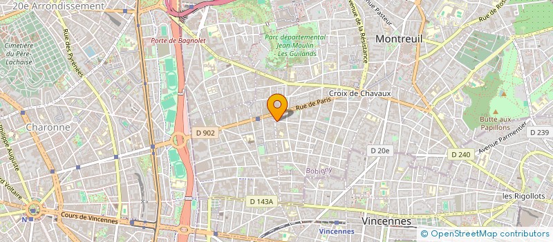 localisation de l'entreprise MONSIEUR AMAR ZAIDI à MONTREUIL