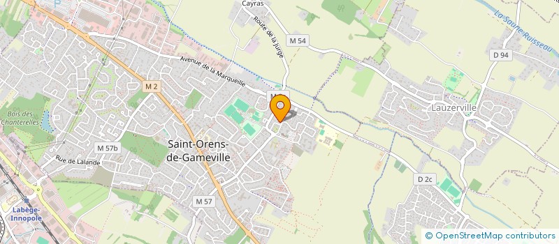 localisation de l'entreprise MONSIEUR AMAR ZIGZAOUI à SAINT-ORENS-DE-GAMEVILLE