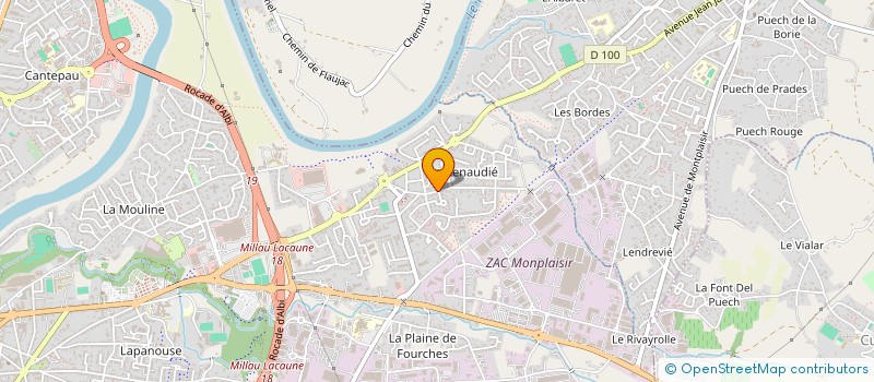 localisation de l'entreprise MONSIEUR AMAR ZITOUNI à ALBI