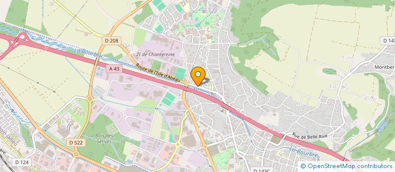 localisation de l'entreprise MONSIEUR AMARA CAMARA à BOURGOIN-JALLIEU