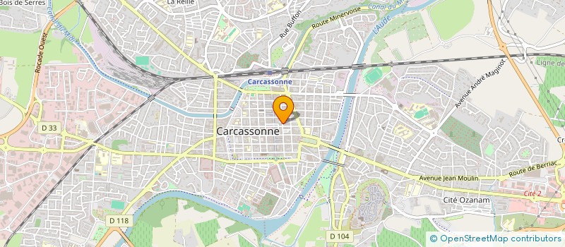 localisation de l'entreprise MONSIEUR AMARA CISSE à CARCASSONNE