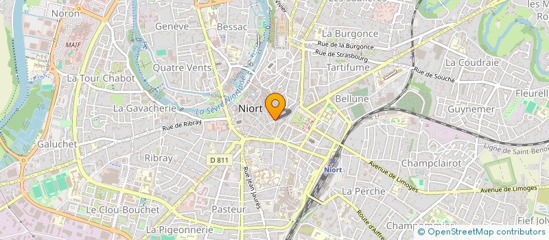 localisation de l'entreprise MONSIEUR AMARA COULIBALY à NIORT