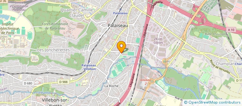 localisation de l'entreprise MONSIEUR AMARA DARAME  PALAISEAU