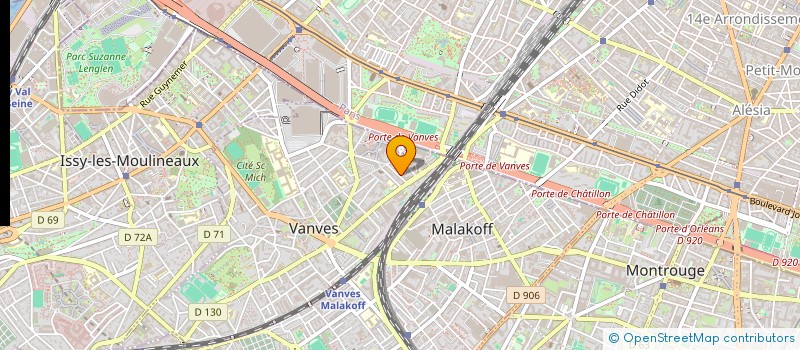 localisation de l'entreprise MONSIEUR AMARA DIABY à VANVES