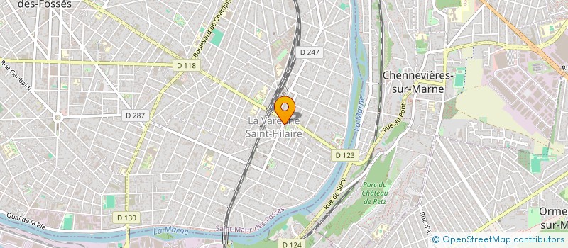 localisation de l'entreprise MONSIEUR AMARA FOFANA  SAINT-MAUR-DES-FOSSES