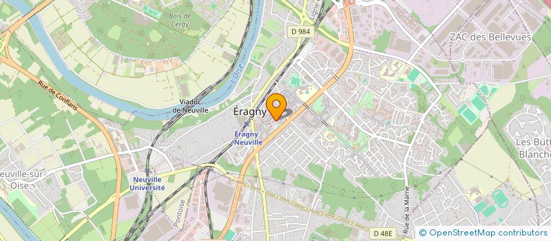 localisation de l'entreprise MONSIEUR AMARA KABA à ERAGNY