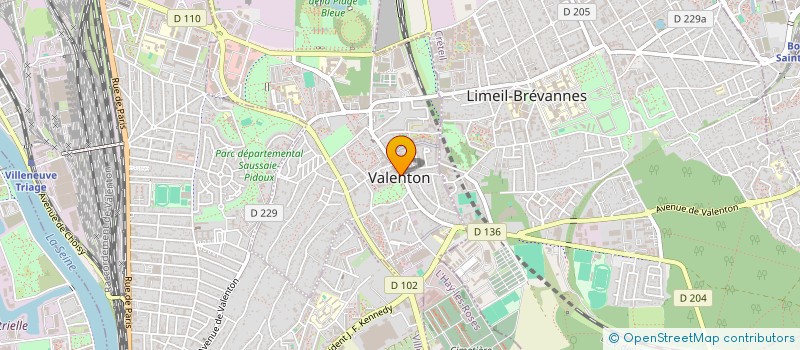 localisation de l'entreprise MONSIEUR AMARA KABA à VALENTON