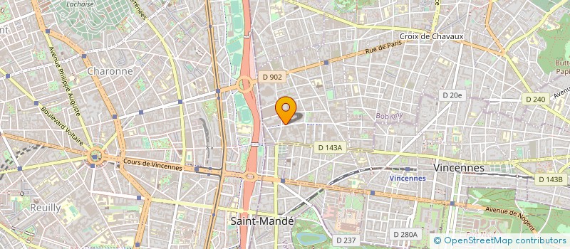 localisation de l'entreprise MONSIEUR AMARA KARAMOKO à MONTREUIL