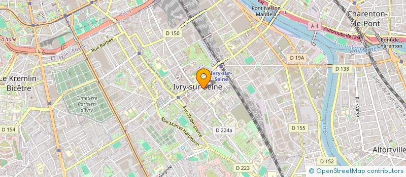 localisation de l'entreprise MONSIEUR AMARA MAGASOUBA  IVRY-SUR-SEINE