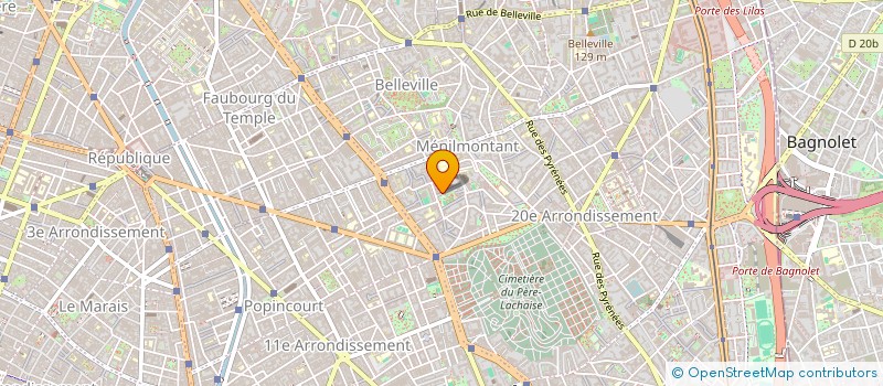 localisation de l'entreprise MONSIEUR AMARA SACKO  PARIS