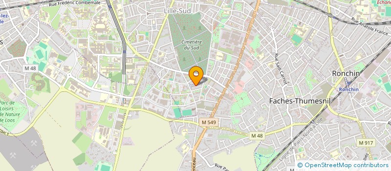 localisation de l'entreprise MONSIEUR AMARA SIDIBE à LILLE