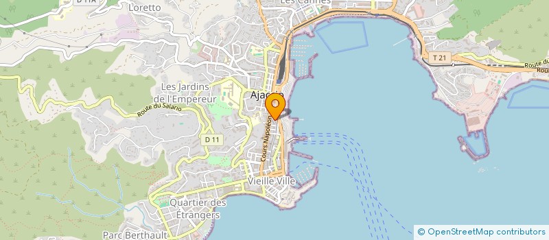 localisation de l'entreprise MONSIEUR AMARA SOUIHI à AJACCIO