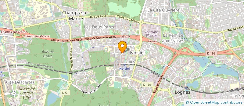 localisation de l'entreprise MONSIEUR AMARA TOURE  NOISIEL