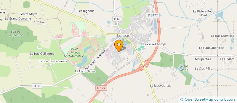 localisation de l'entreprise MONSIEUR AMARA TOURE à GUIPRY-MESSAC