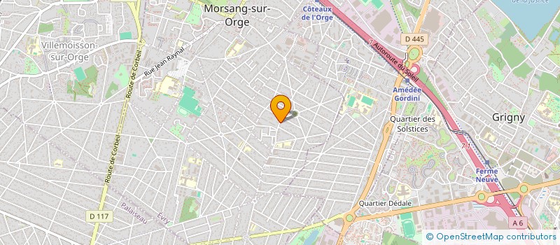 localisation de l'entreprise MONSIEUR AMARD DAOU  MORSANG-SUR-ORGE