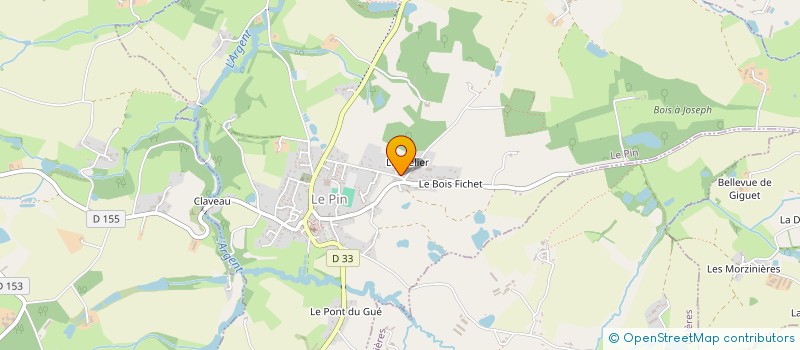 localisation de l'entreprise MONSIEUR AMARD HARRICHE  LE PIN