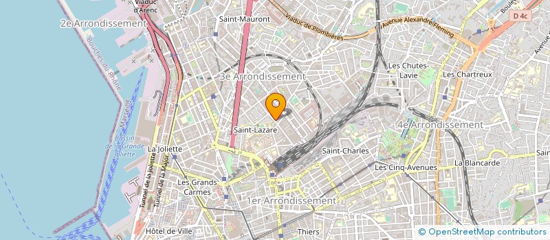 localisation de l'entreprise MONSIEUR AMARI HARICHANE à MARSEILLE