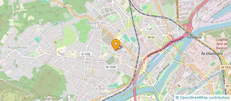 localisation de l'entreprise MONSIEUR AMARILDO CENO  METZ