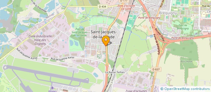 localisation de l'entreprise MONSIEUR AMARJARGAL GANTULKHUUR  SAINT-JACQUES-DE-LA-LANDE