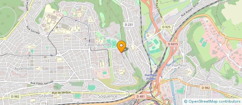 localisation de l'entreprise MONSIEUR AMARY AMARY DIOP CISSE  LE HAVRE