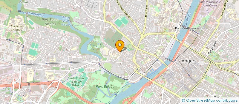 localisation de l'entreprise MONSIEUR AMASTANE GUIDDIR à ANGERS