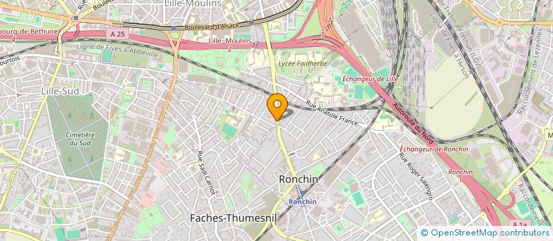 localisation de l'entreprise MONSIEUR AMATCHE AMICHIA à LILLE