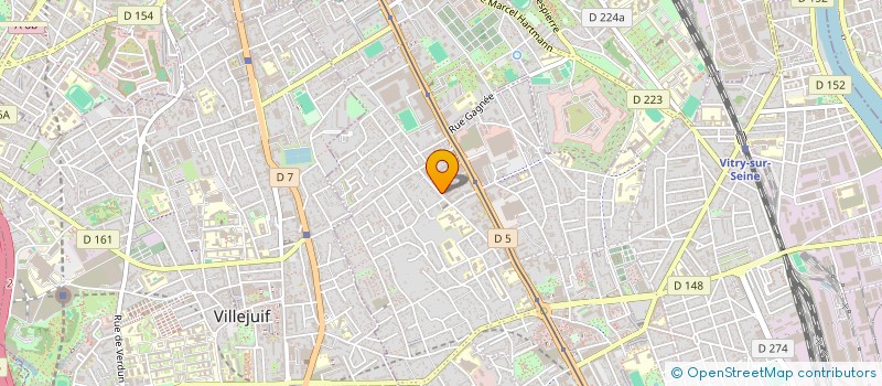 localisation de l'entreprise MONSIEUR AMATH SILUE à VITRY-SUR-SEINE