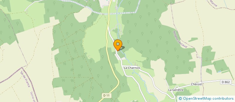 localisation de l'entreprise MONSIEUR AMAURI NAZARETE DE SOUZA  NOGENT-L'ARTAUD