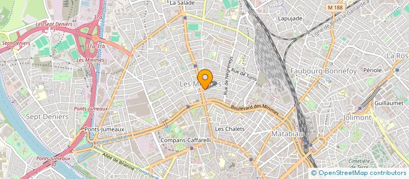 localisation de l'entreprise MONSIEUR AMAURRY SALLOMEZ  TOULOUSE