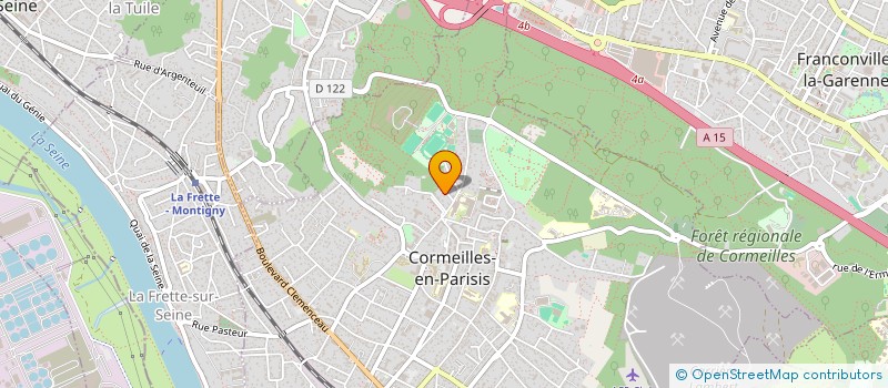 localisation de l'entreprise MONSIEUR AMAURY ABBAS à CORMEILLES-EN-PARISIS