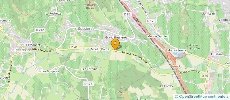 localisation de l'entreprise MONSIEUR AMAURY ACERBIS  BERZE-LA-VILLE