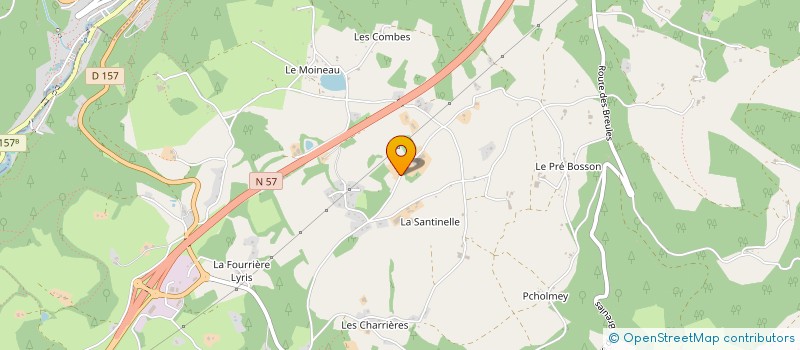 localisation de l'entreprise MONSIEUR AMAURY AIZIER  LE VAL-D'AJOL