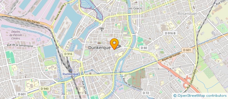localisation de l'entreprise MONSIEUR AMAURY BARON à DUNKERQUE