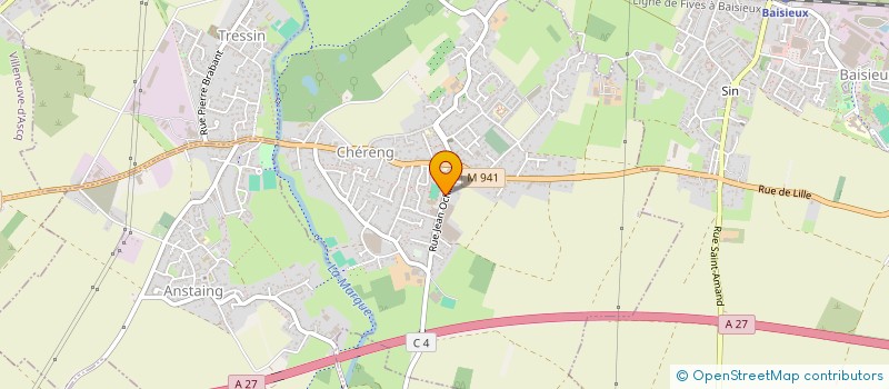 localisation de l'entreprise MONSIEUR AMAURY BENOIT  CHERENG