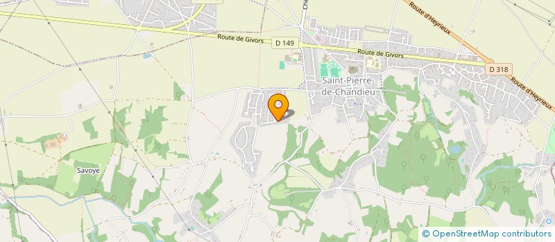 localisation de l'entreprise MONSIEUR AMAURY BLANDON à SAINT-PIERRE-DE-CHANDIEU