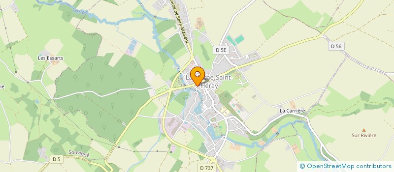 localisation de l'entreprise MONSIEUR AMAURY BOLTEAU  ECHIRE