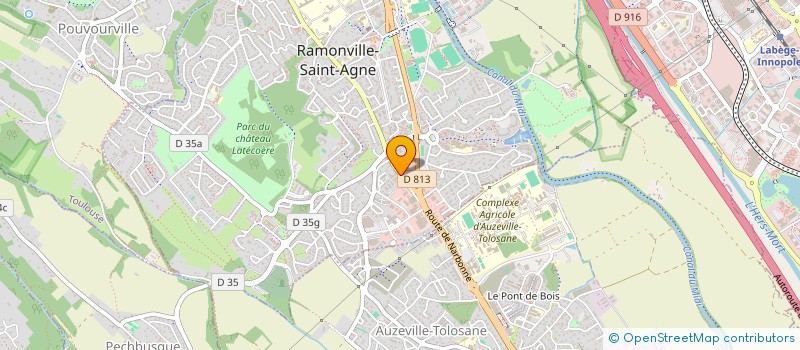 localisation de l'entreprise MONSIEUR AMAURY BRETNACHER à RAMONVILLE-SAINT-AGNE